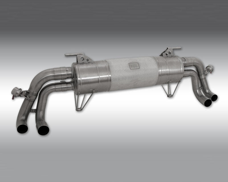 Novitec Stainless Steel Exhaust System Without Flap Regulation Lamborghini Huracan 2015-2019