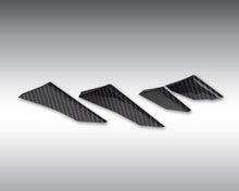 Load image into Gallery viewer, Novitec Visible Carbon Fiber Rear Bumper Diffusor Bars