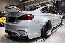Load image into Gallery viewer, 2014-2020 BMW F82/F83 M4 DE Style Carbon Fiber Rear Caps - Carbonado Aero
