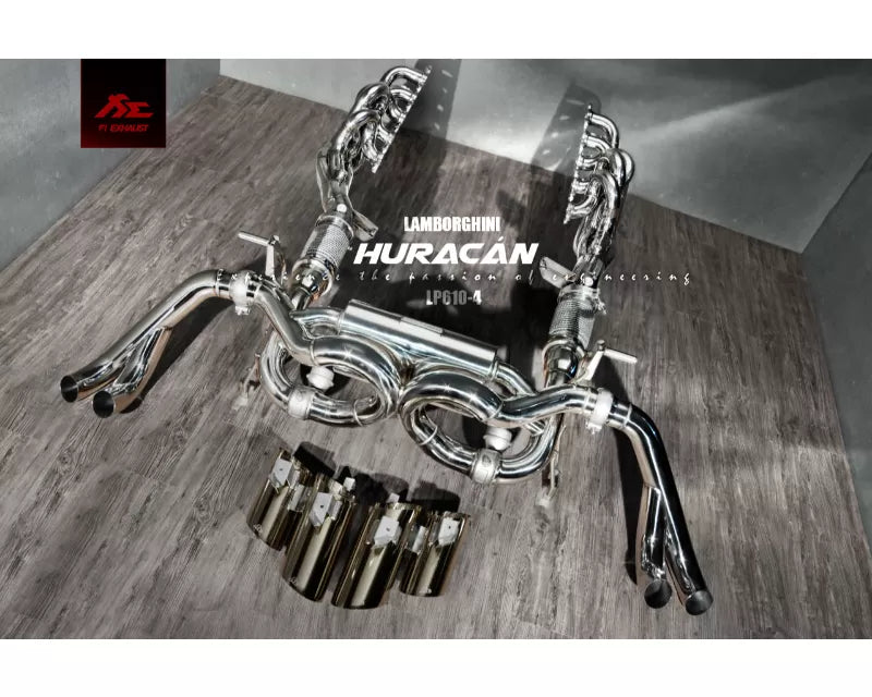 FI Exhaust Long Tube Race Header Lamborghini Huracan LP610-4 2014-2019