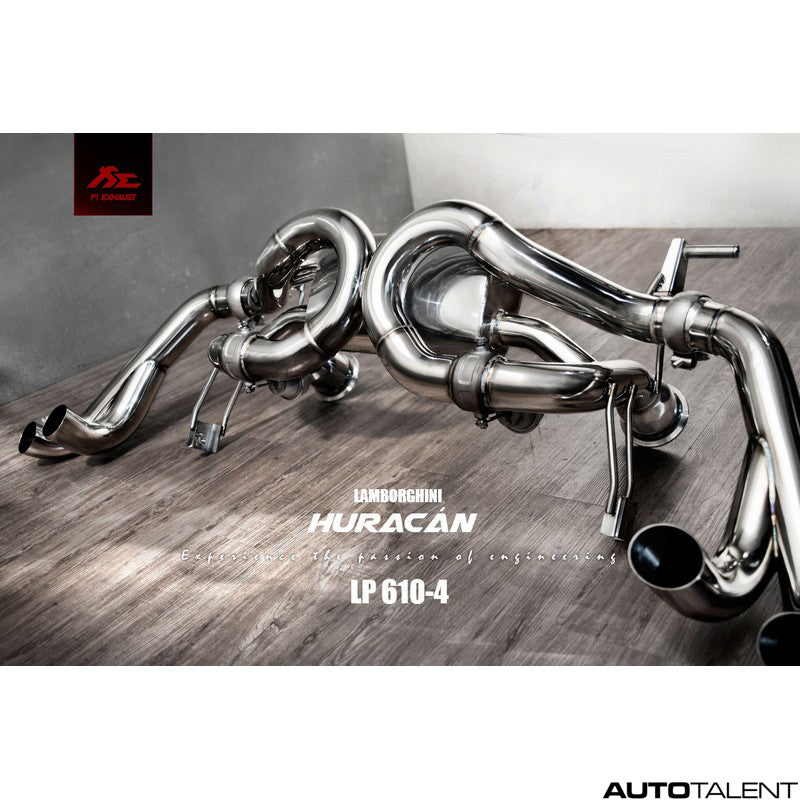 Valvetronic Exhaust System for Lamborghini Huracán LP610-4 | Titanium Signature Series | 2014-2019