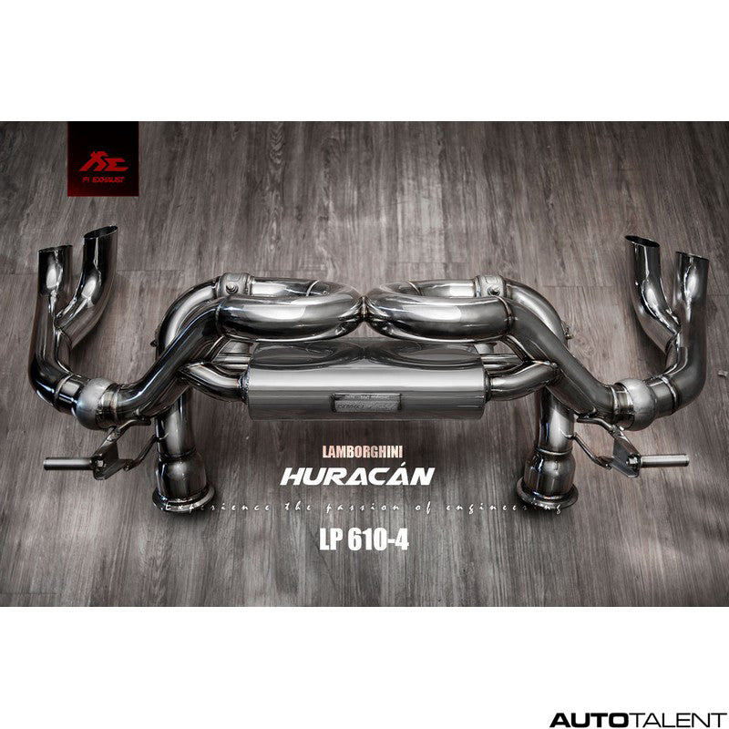Valvetronic Exhaust System for Lamborghini Huracán LP610-4 | Titanium Signature Series | 2014-2019