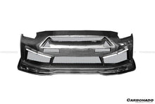 Load image into Gallery viewer, 2008-2016 Nissan GTR R35 CBA/DBA LP Style Front Bumper - Carbonado Aero