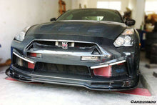 Load image into Gallery viewer, 2008-2016 Nissan GTR R35 CBA/DBA LP Style Front Bumper - Carbonado