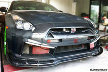 Load image into Gallery viewer, 2008-2016 Nissan GTR R35 CBA/DBA LP Style Front Bumper - Carbonado Aero