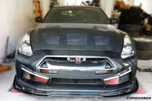Load image into Gallery viewer, 2008-2016 Nissan GTR R35 CBA/DBA LP Style Front Bumper - Carbonado Aero