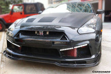 Load image into Gallery viewer, 2008-2016 Nissan GTR R35 CBA/DBA LP Style Front Bumper - Carbonado Aero