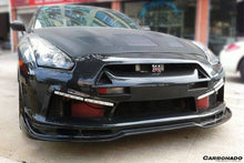Load image into Gallery viewer, 2008-2016 Nissan GTR R35 CBA/DBA LP Style Front Bumper - Carbonado Aero