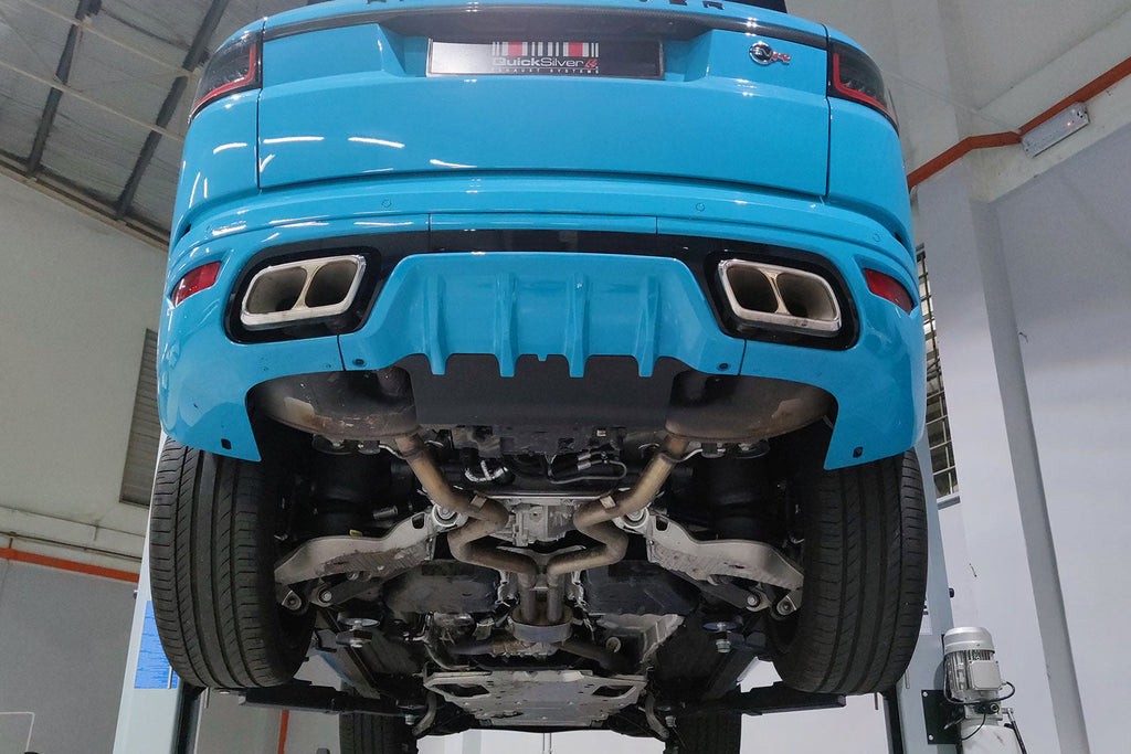 QuickSilver Range Rover Sport SVR Sport Exhaust with Sound Architect 2018-2022