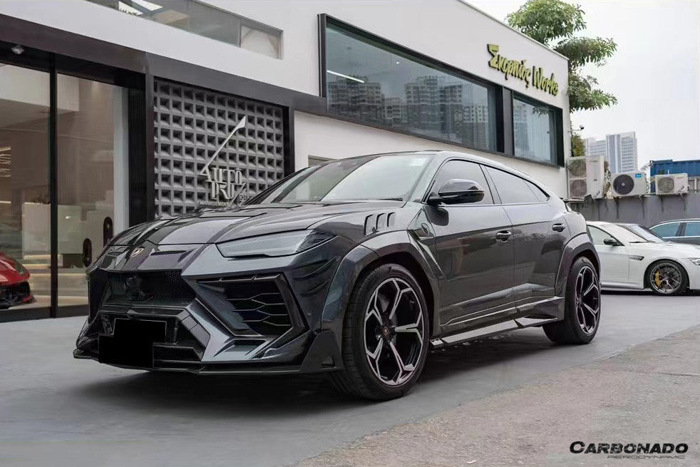2018-2022 Lamborghini URUS MS Style Wide Body Kit With Exhaust System - Carbonado