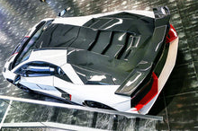Load image into Gallery viewer, DarwinPRO 2011-2016 Lamborghini Aventador LP700 Coupe BKSS Style Carbon Fiber Engine Trunk - DarwinPRO Aerodynamics
