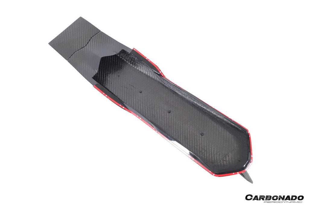 2011-2021 Lamborghini Aventador LP700 LP720 LP750 LP740 Coupe CA Style Carbon Fiber Engine Hood And Wing