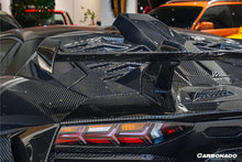 Load image into Gallery viewer, 2011-2021 Lamborghini Aventador LP700 LP720 LP750 LP740 Coupe CA Style Carbon Fiber Engine Hood And Wing