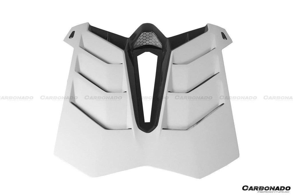 2011-2021 Lamborghini Aventador LP700 LP740 LP750 Coupe/Roadster SVJ Style Part DRY Carbon Fiber Engine Hood And Wing - Carbonado Aero