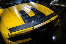 Load image into Gallery viewer, 2015-2025 Lamborghini Huracan LP610 &amp; LP580 &amp; EVO &amp; Tecnica  OD Style Dry Carbon Trunk Spoiler Wing With Base