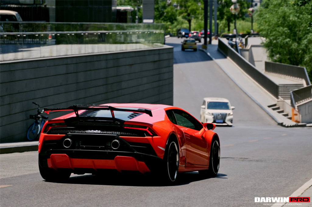 2019-2023 Lamborghini Huracan EVO OD Style Dry Carbon Trunk Spoiler Wing