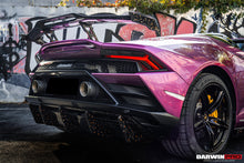 Load image into Gallery viewer, 2015-2025 Lamborghini Huracan LP610 &amp; LP580 &amp; EVO &amp; Tecnica  OD Style Dry Carbon Trunk Spoiler Wing With Base