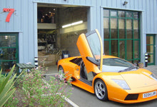 Load image into Gallery viewer, QuickSilver Lamborghini Murcielago Secondary Cat Delete Pipes 2002-2007