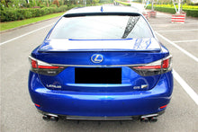 Load image into Gallery viewer, 2015-2020 Lexus GS &amp; GSF AM Style Carbon Fiber Rear Lip With exhaust tips - Carbonado