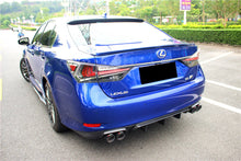 Load image into Gallery viewer, 2015-2020 Lexus GS &amp; GSF AM Style Carbon Fiber Rear Lip With exhaust tips