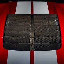 Load image into Gallery viewer, PRE-ORDER 2020 - 2021 GT500 Carbon Fiber Hood Vent Kit - Ford Performance