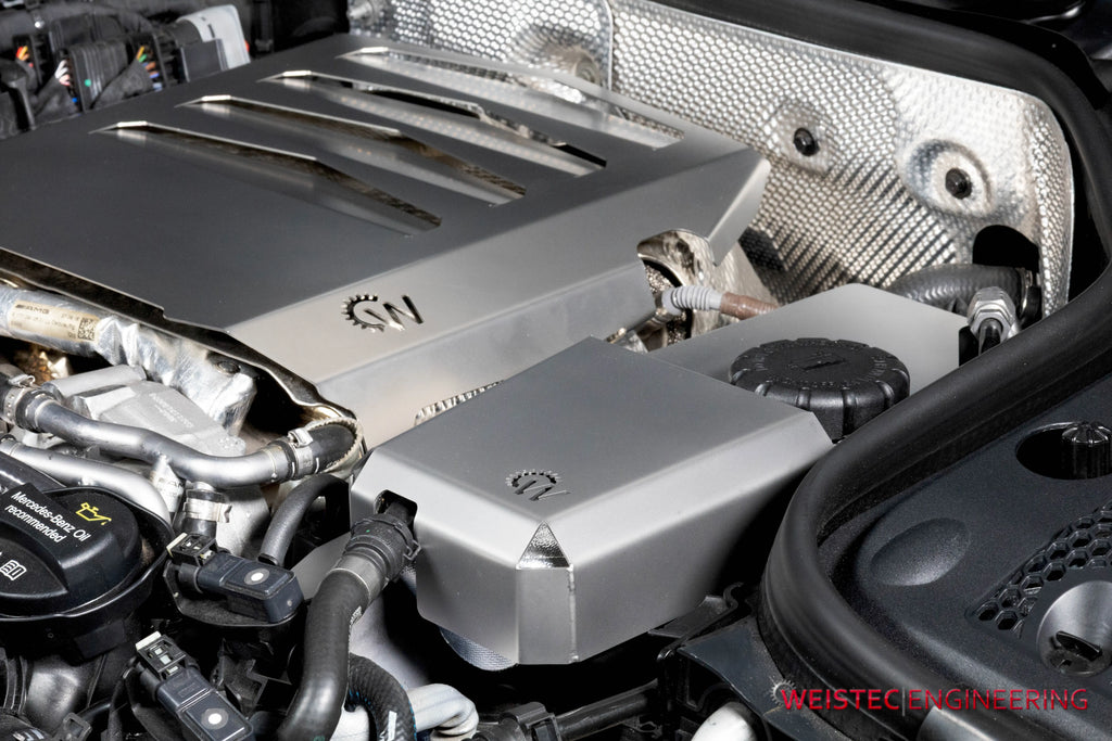 Weistec M177 LS2 Intercooler Reservoir Heat Shield Stainless Steel for Mercedes-Benz