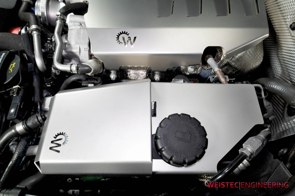 Weistec M177 LS2 Intercooler Reservoir Heat Shield Stainless Steel for Mercedes-Benz