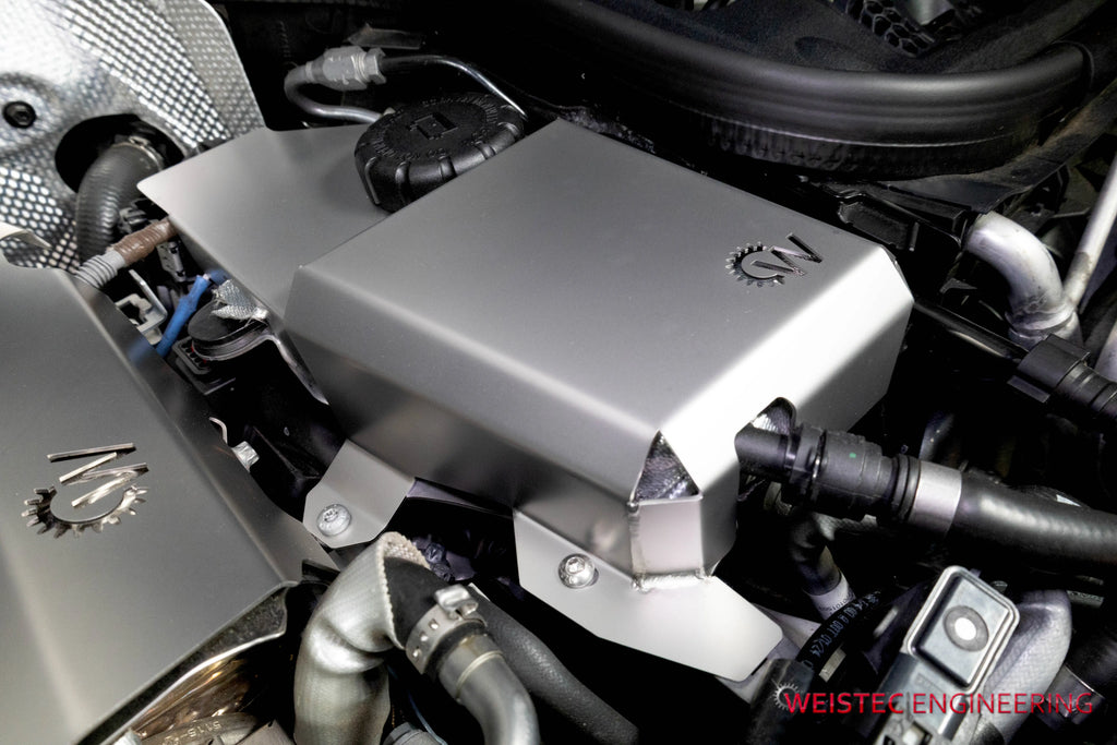 Weistec M177 LS2 Intercooler Reservoir Heat Shield Stainless Steel for Mercedes-Benz