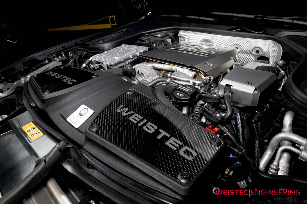 Weistec M177 LS2 Intercooler Reservoir Heat Shield Stainless Steel for Mercedes-Benz