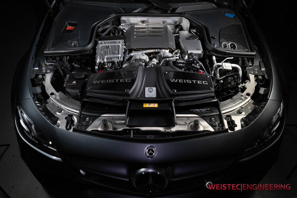 Weistec M177 LS2 Intercooler Reservoir Heat Shield Stainless Steel for Mercedes-Benz