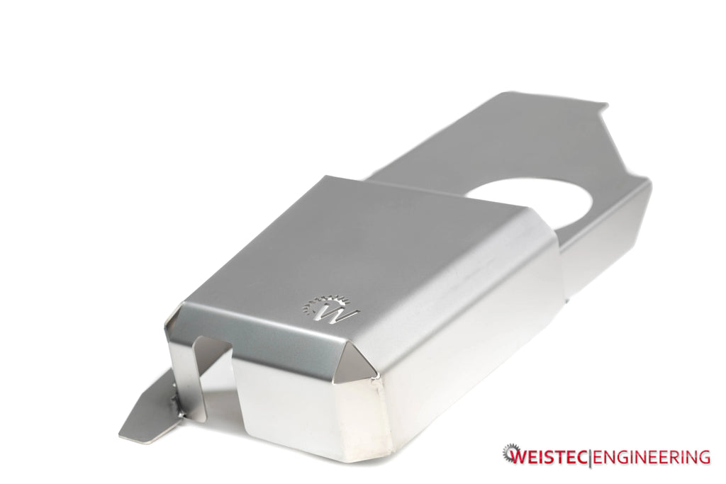Weistec M177 LS2 Intercooler Reservoir Heat Shield Stainless Steel for Mercedes-Benz