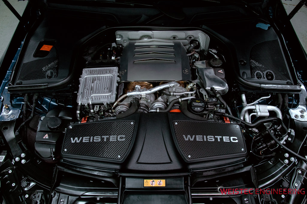 Weistec M177 LS2 Turbo Heat Shield Stainless Steel for Mercedes-Benz