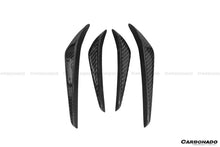 Load image into Gallery viewer, 2021-UP BMW M3 G80 M4 G82/G83 MP Style Carbon Fiber Front Canards - Carbonado Aero