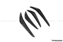Load image into Gallery viewer, 2021-UP BMW M3 G80 M4 G82/G83 MP Style Carbon Fiber Front Canards - Carbonado Aero