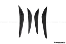 Load image into Gallery viewer, 2021-UP BMW M3 G80 M4 G82/G83 MP Style Carbon Fiber Front Canards - Carbonado Aero