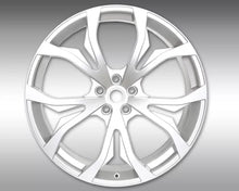 Load image into Gallery viewer, Novitec NM1 Rear 22x11 Silver Wheel Maserati Ghibli Quattroporte 2013-2017