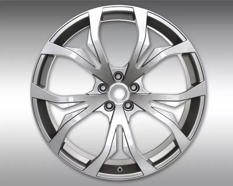 Novitec NM1 Front 22x9 Titanium Colored Wheel Maserati Ghibli 2014-2017 Quattroporte 2013-2017