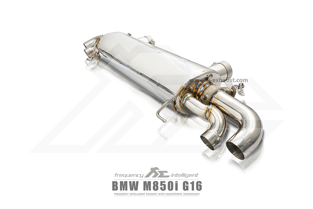FI Exhaust Valvetronic Catback Exhaust System BMW G16 M850i Gran Coupe OPF 2019-2020.11