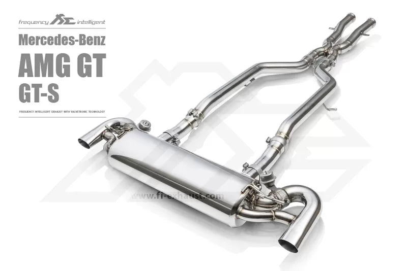 FI Exhaust Valvetronic Muffler Kit w/ Standard Remote Mercedes-Benz AMG GT|GTS 2015+