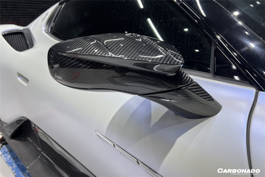 2020-2024 Maserati MC20 MSY Style DRY Carbon Fiber Mirror Housing
