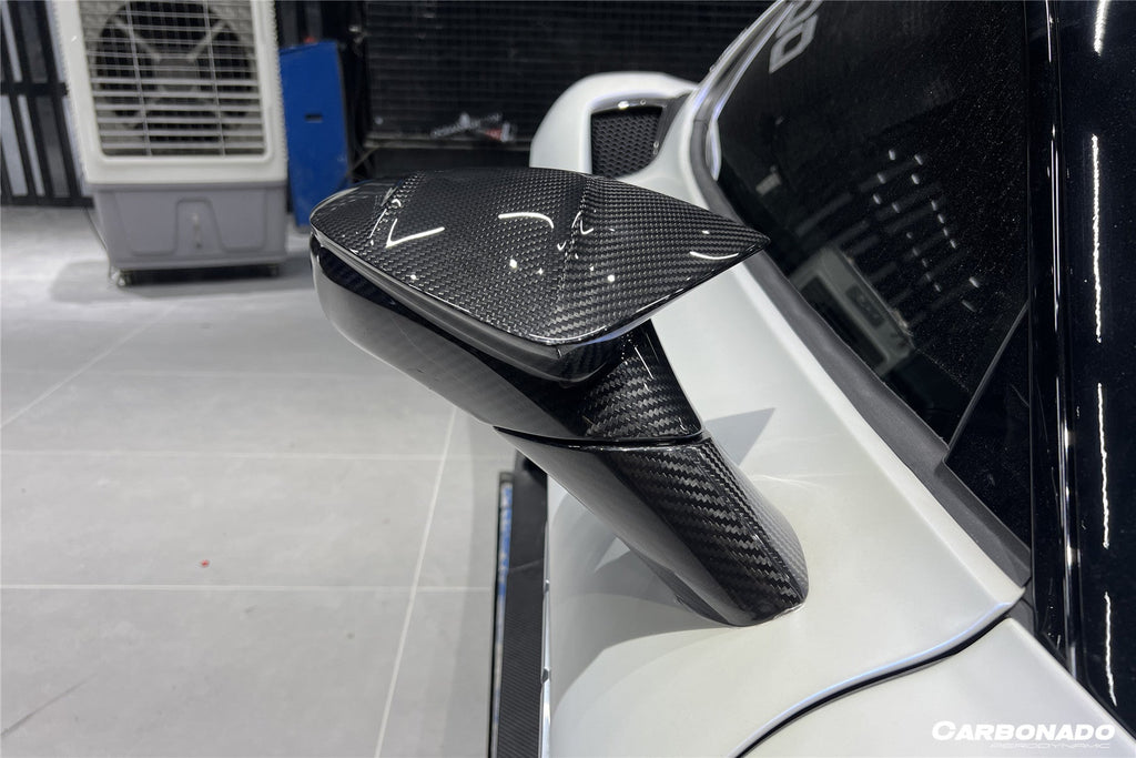 2020-2024 Maserati MC20 MSY Style DRY Carbon Fiber Mirror Housing