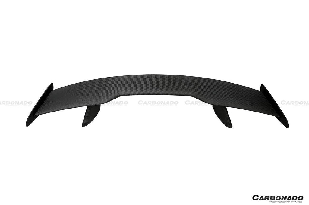 2020-2023 McLaren 570GT Only MS Style DRY Carbon Fiber Trunk Wing - Carbonado Aero