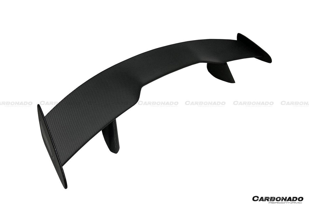 2020-2023 McLaren 570GT Only MS Style DRY Carbon Fiber Trunk Wing - Carbonado Aero