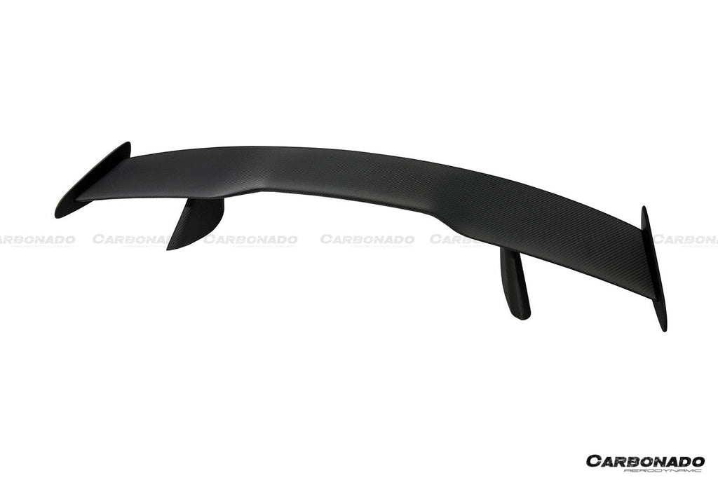 2020-2023 McLaren 570GT Only MS Style DRY Carbon Fiber Trunk Wing - Carbonado Aero