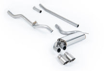 Load image into Gallery viewer, Milltek Non-Resonated Downpipe-Back Exhaust for Audi UR Quattro 10V, Brushed Titanium Tips