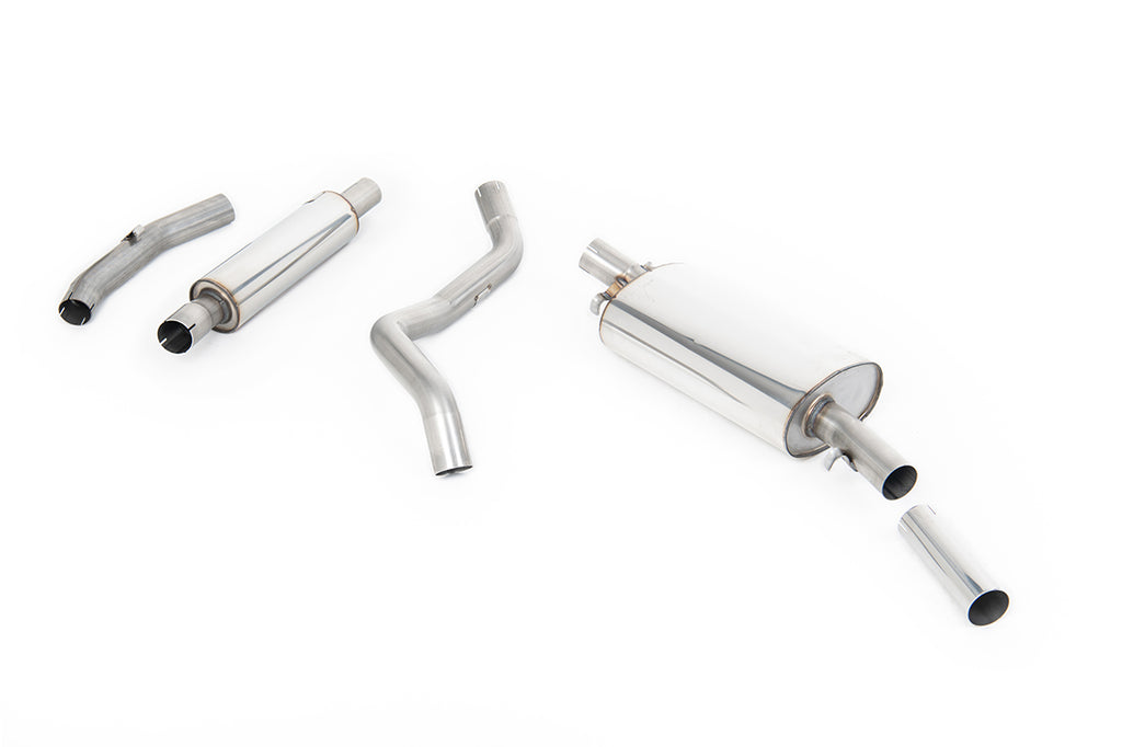 Milltek Manifold-Back Exhaust for VW Golf GTI MK1, Polished Tips