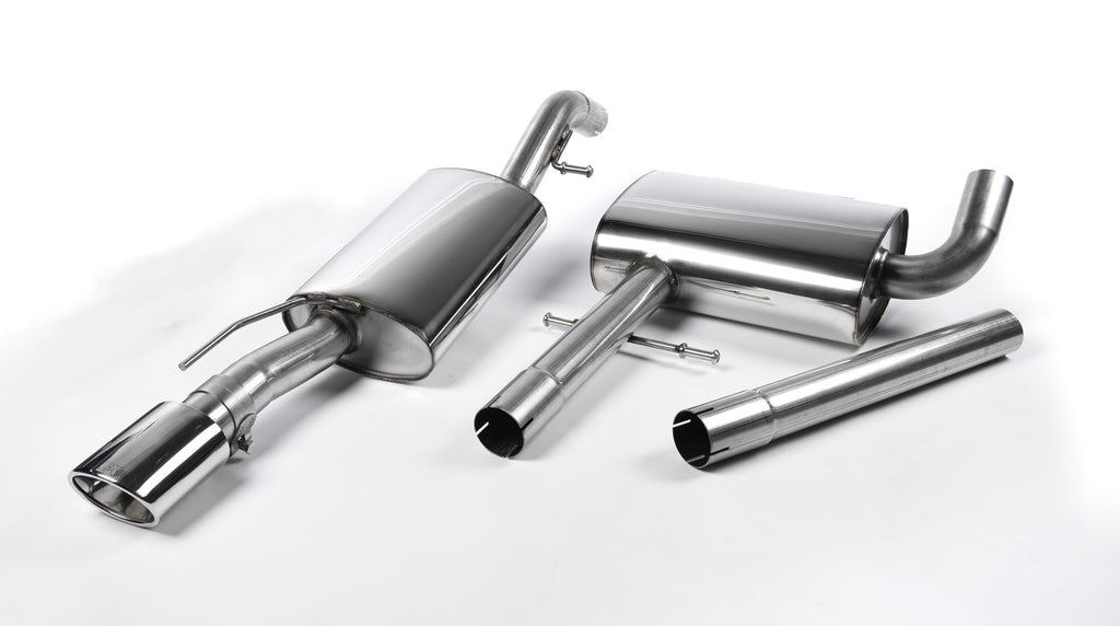 Milltek Resonated Cat-Back Exhaust for VW Corrado VR6-with Polished Oval Tips