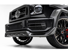 Load image into Gallery viewer, Vorsteiner Carbon Fiber PP 2x2 Glossy Aero Front Spoiler Mercedes Benz G63 AMG 2012-2022