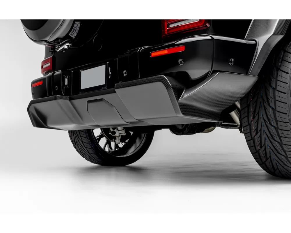 Vorsteiner Glossy Carbon Fiber PP 2x2 Rear Diffuser Mercedes Benz G63 AMG 2018+