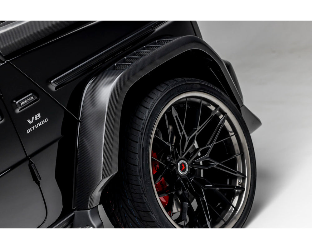 Vorsteiner Carbon Fiber PP 2x2 Glossy 4 Fenders Mercedes Benz G63 AMG 2012-2022